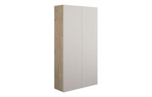 Eden 600mm Slim 2 Door Storage Unit - Matt Dove Grey (Oak Cab)